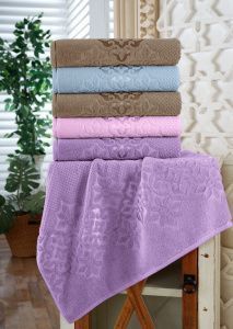 Полотенце махровое Luxor диз. Блум 30х60