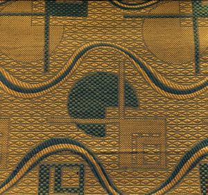 Покрывало гобеленовое двухцветное диз. № JB-110 зеленый