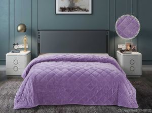 Покрывала велюр "Luxor" QV Amethyst (17-3612)