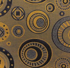 Покрывало гобеленовое двухцветное диз. № JB-018 т.коричневый