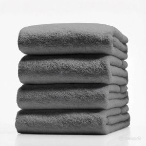 Полотенце махровое, г/к, 50х70, арт. H 50-70 BS, 470 гр/м2, цвет: 910-Серый