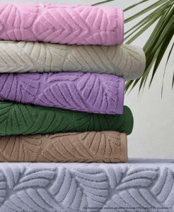 Полотенце махровое Luxor диз. Флора 70х130