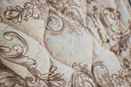 Наматрасник стеганый с резинкой по угласм(Лён/Хлопок) 160х200 3