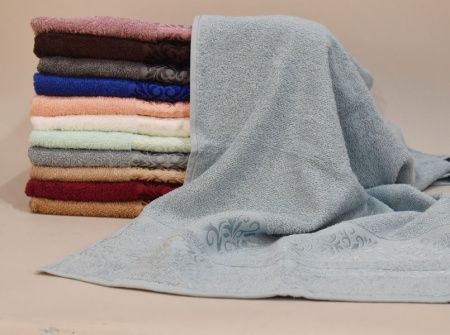 Полотенце махровое Luxor диз. ПАТРИСИЯ 70х130