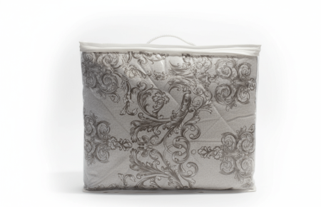 Наматрасник стеганый с резинкой по угласм(Лён/Хлопок) 160х200 1