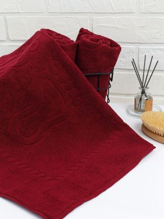 Полотенце махровое, г/к, 50х70, арт. S 50-70 BS, 450 гр/м2, цвет: 945-бордовый
