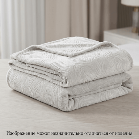Плед ВЕЛСОФТ диз. (13-0000) Лунный луч Перо (Л)